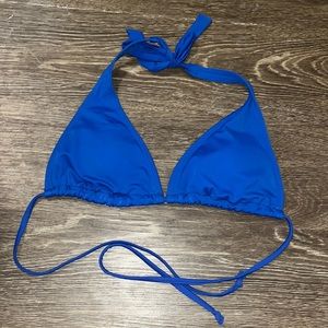 Like New Blue Bikini Top Size S